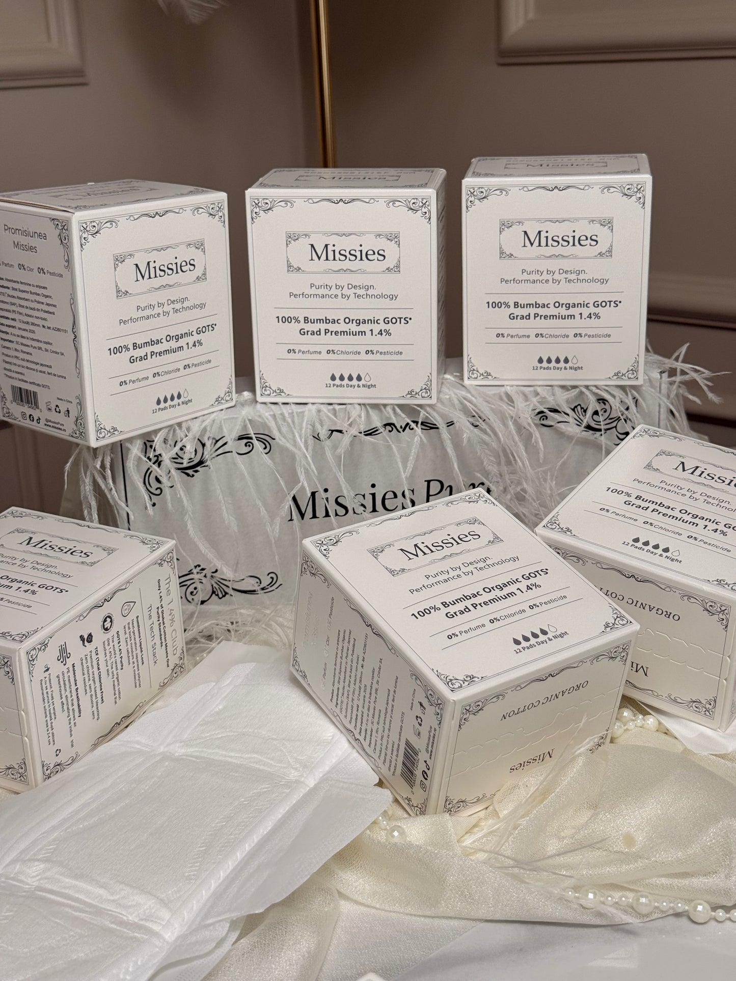 Absorbant de Zi + Noapte Hibrid - Missies Pure (280mm)