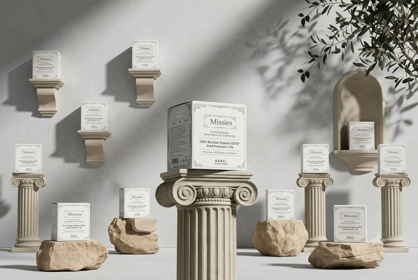 Missies Pure - Set de Absorbante Hibride